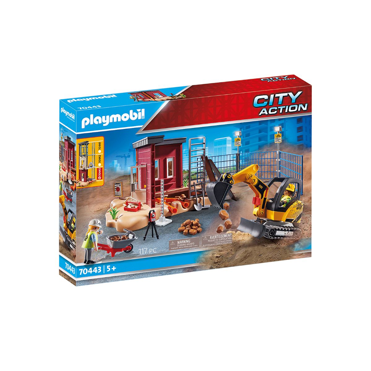 Set Playmobil City Action- Excavator mic