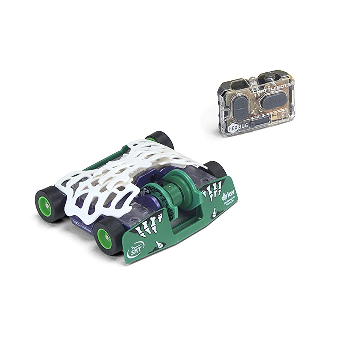 Robot de lupta cu telecomanda BattleBots Hexbug, Witchdoctor, 413-5186
