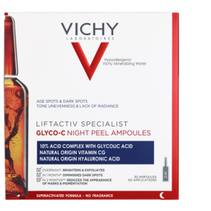 4141d3ca4c8f5_3337875695800.png Fiole pentru exfoliere nocturna Liftactiv Specialist Glyco-C, 30 fiole, Vichy