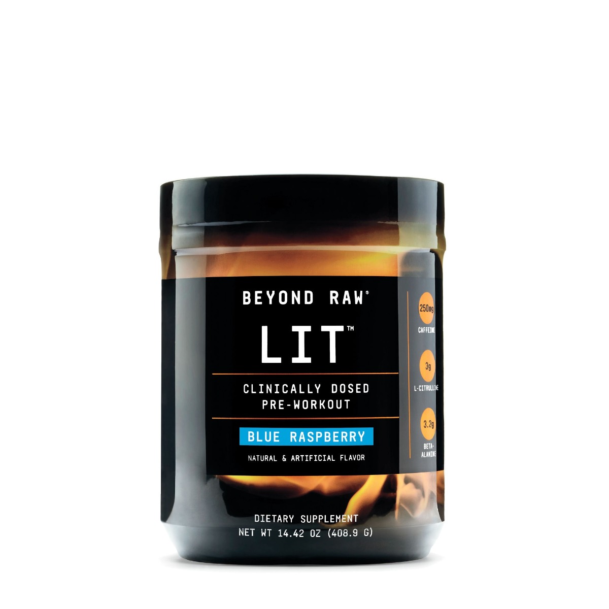4202fc9785516_product_1565011126.jpg Formula Pre-Workout cu aroma de zmeura albastra Beyond Raw, 408.9g, GNC