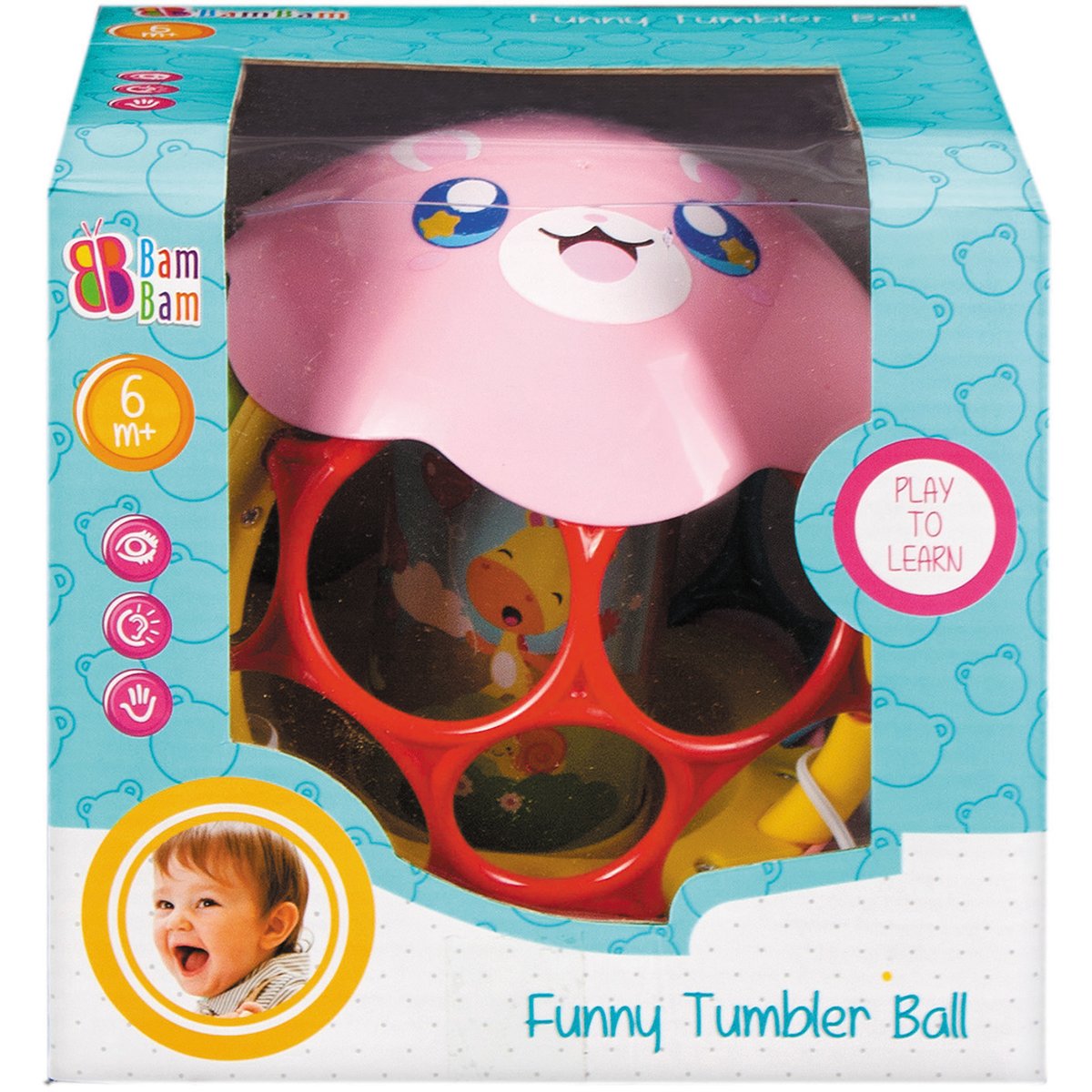428319_001w_jucarie_bebelusi_bambam_tumbler_ball_1_.jpg Jucarie bebelusi BamBam, Tumbler Ball