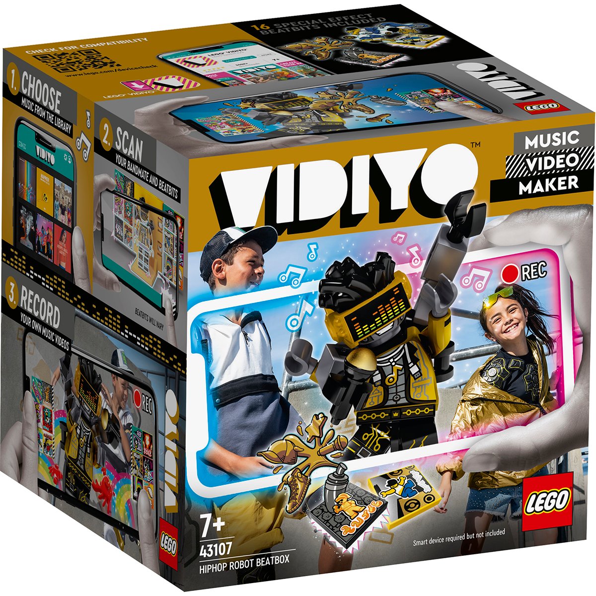 43107_box1_v29.jpg LEGO® VIDIYO - HipHop Robot BeatBox (43107)