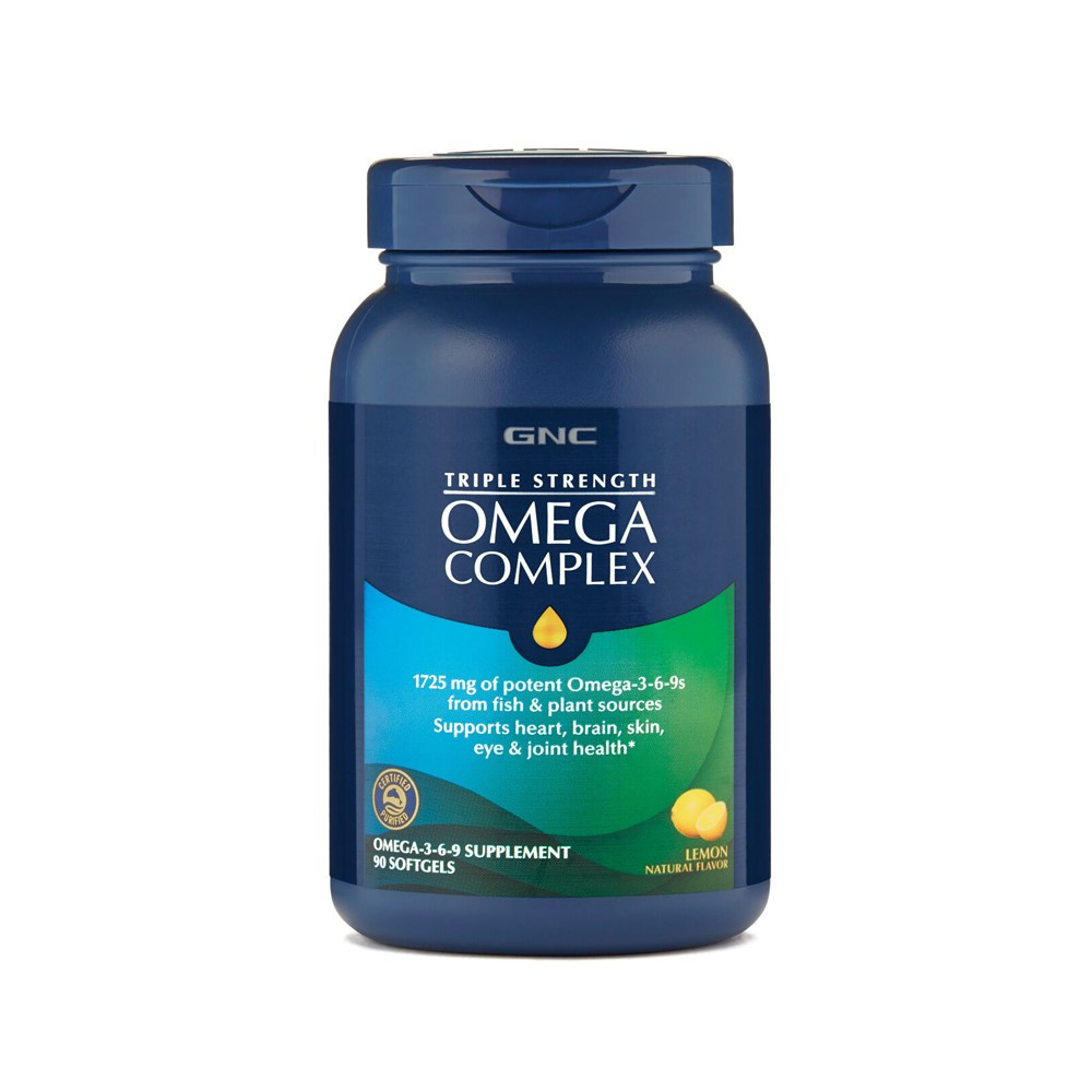 4434-1000_1000_17.jpg Ulei de peste Omega Complex Triple Strength, 90 capsule, GNC