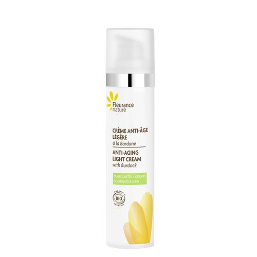 Cremă Anti-Age cu Brusture Pentru Ten Mixt-Gras, 40ml | Fleurance Nature
