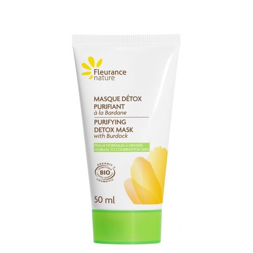 Mască Detox Purifiantă cu Brusture, 50ml | Fleurance Nature