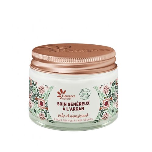 Cremă de Față Nutritivă cu Argan, 50ml | Fleurance Nature