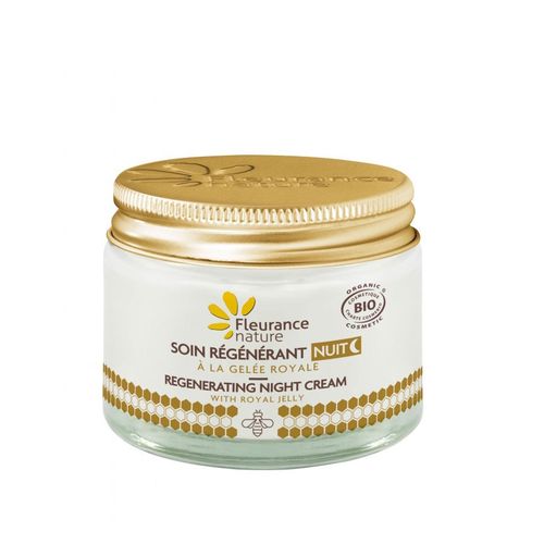 Cremă de Noapte Regenerantă cu Lăptișor de Matcă, 50ml | Fleurance Nature