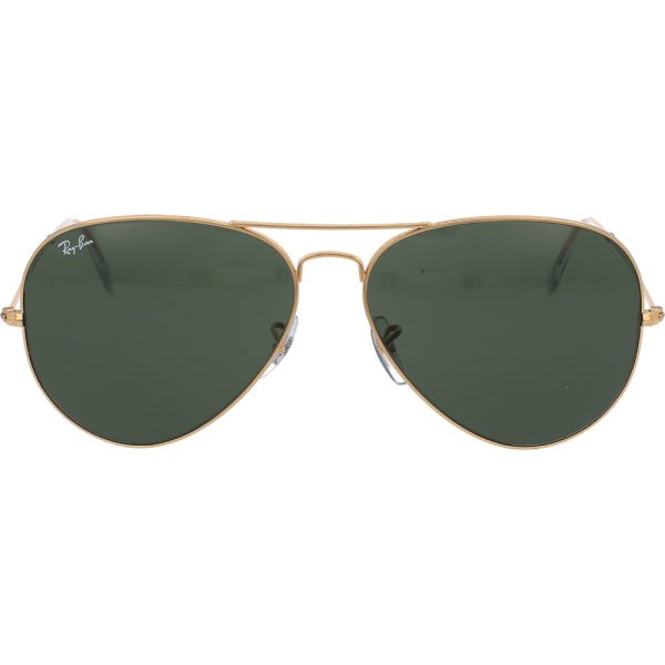 Ochelari de soare Ray-Ban RB3025 001, AVIATOR, Auriu, 62 mm