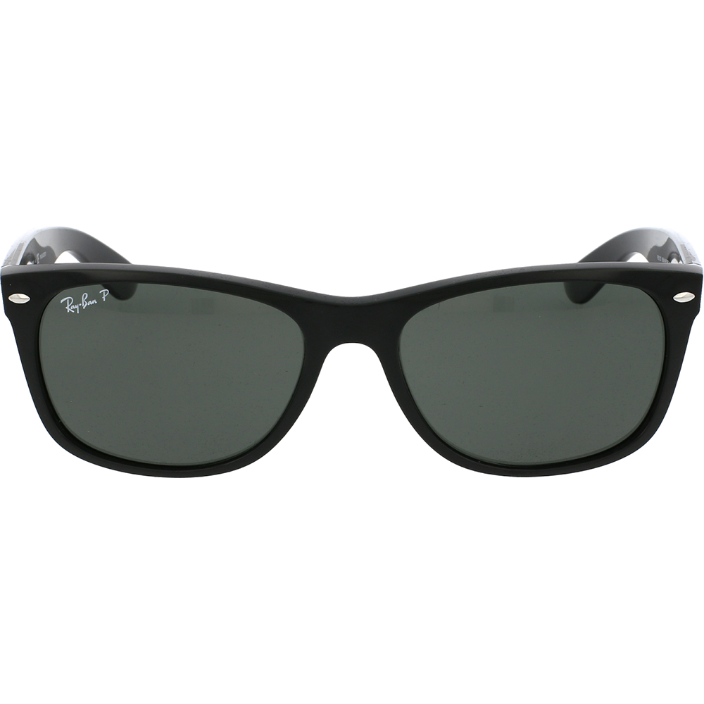 Ochelari de soare Ray-Ban RB2132 901/58, NEW WAYFARER, polarizati, Negru 58 mm