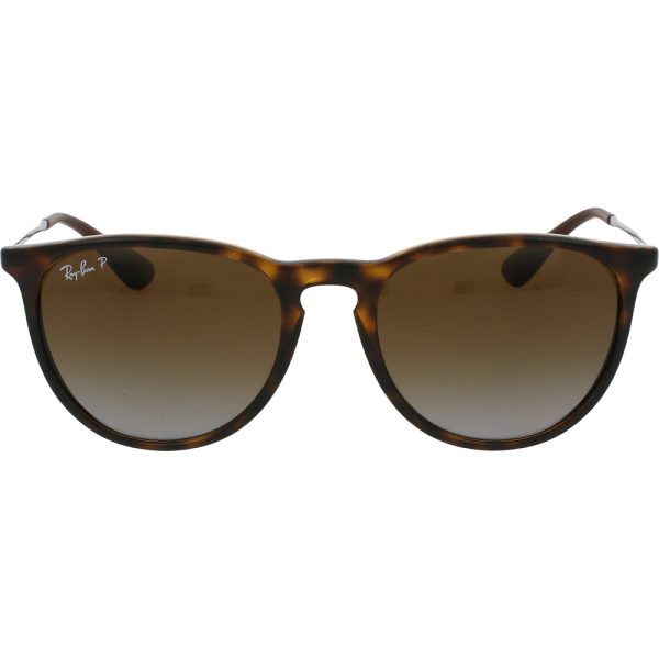 Ochelari de soare Ray-Ban RB4171 710/T5, ERIKA, polarizati, Maro, 54 mm
