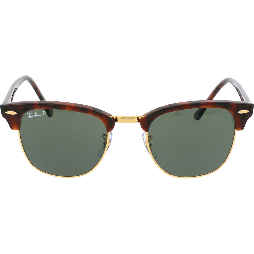 4925805_RayBan-RB3016-990_58-51_1.jpg Ochelari de soare Ray-Ban RB3016 990/58, CLUBMASTER, polarizati, Havana, 51 mm