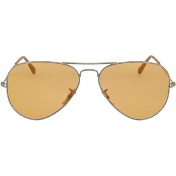Ochelari de soare Ray-Ban RB3025 9065V9, AVIATOR, Argintiu 58 mm