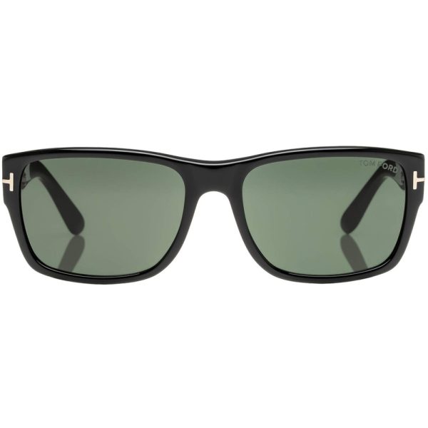 Ochelari de soare Tom Ford FT0445 01N, Negru, 58 mm
