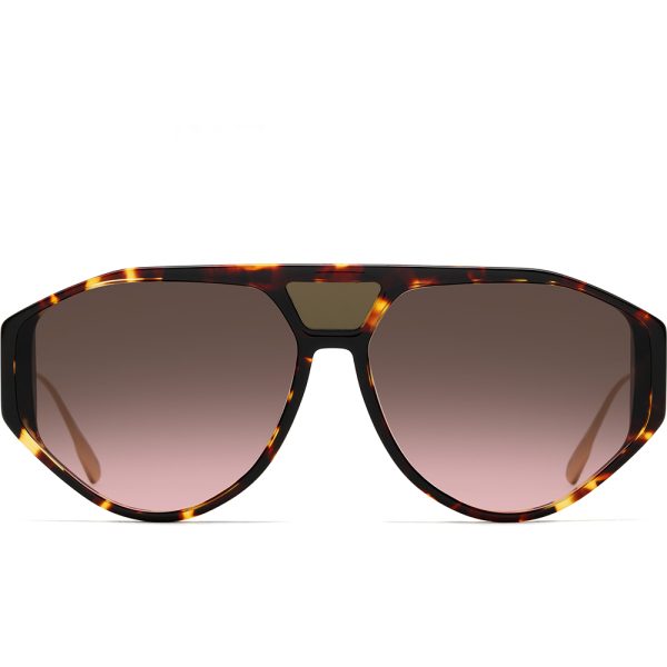 Ochelari de soare Christian Dior DIORCLAN1 086 86, Havana, 60 mm