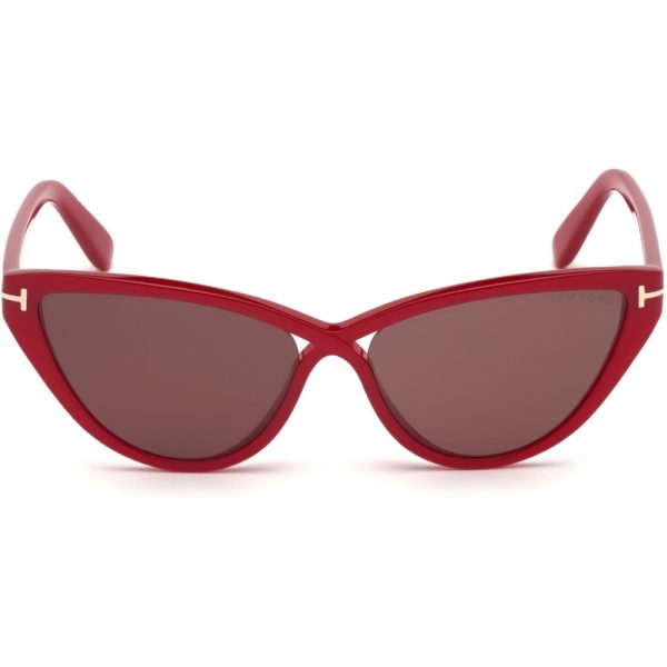 Ochelari de soare Tom Ford FT0740 75Y, Roz, 56 mm