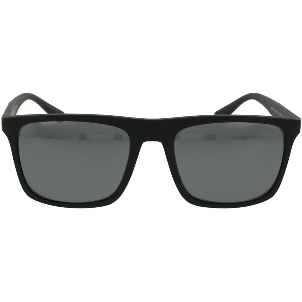 Ochelari de soare Emporio Armani EA4097 5017Z3, polarizati, Negru, 56 mm
