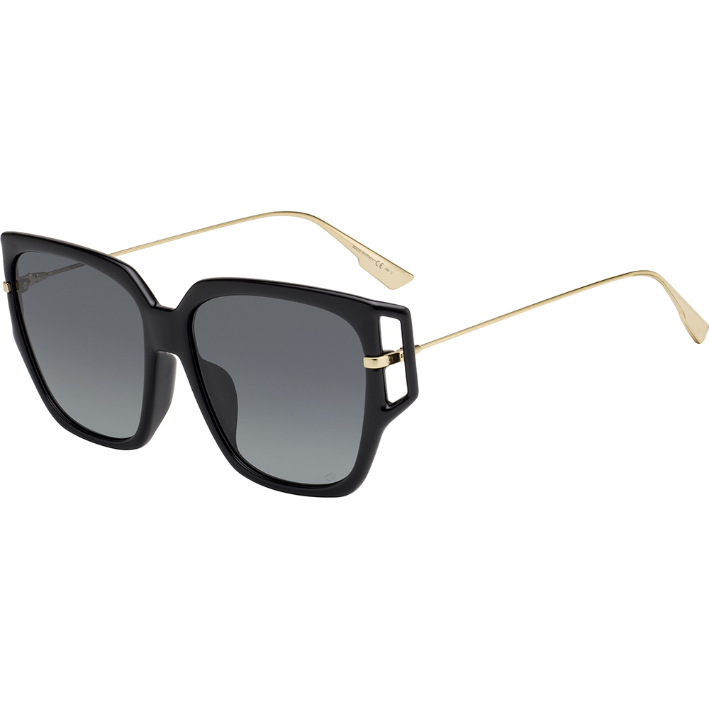 Ochelari de soare Christian Dior DIORDIRECTION3F 807 1I, Negru, 58 mm