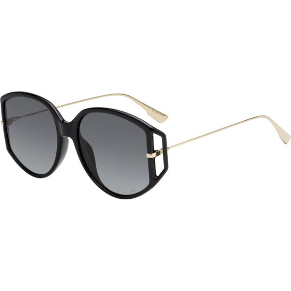 Ochelari de soare Christian Dior DIORDIRECTION2 807 1I, Negru, 54 mm