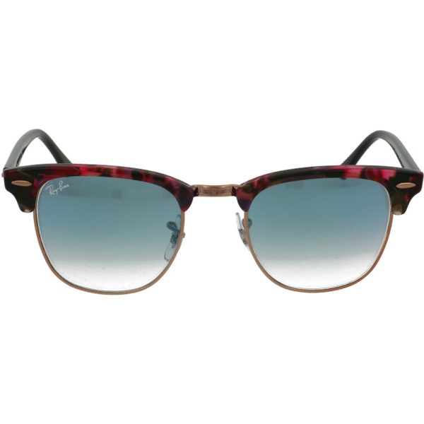 Ochelari de soare Ray-Ban RB3016 12573F, CLUBMASTER, Violet, 49 mm