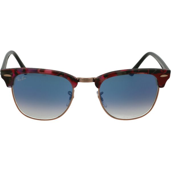Ochelari de soare Ray-Ban RB3016 12573F, CLUBMASTER, Violet, 51 mm