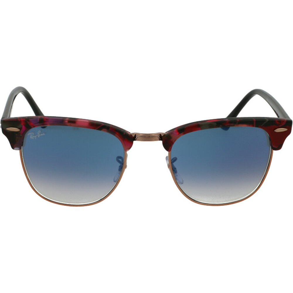 Ochelari de soare Ray-Ban RB3016 12573F, CLUBMASTER, Violet, 51 mm