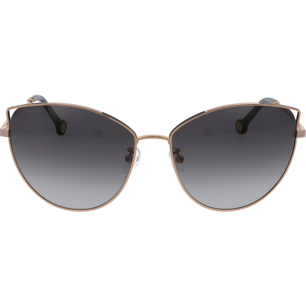 Ochelari de soare Carolina Herrera SHE140 08FE, Auriu, 59 mm