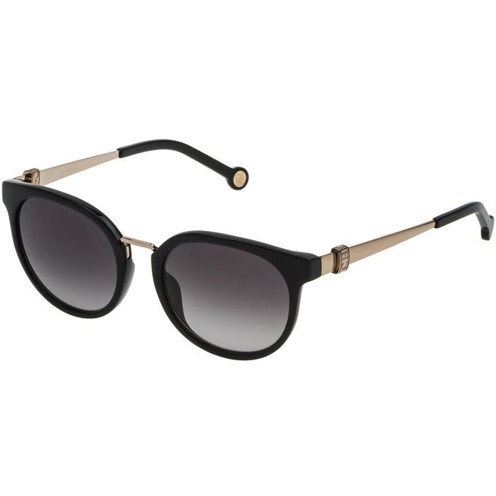 Ochelari de soare Carolina Herrera SHE754 0700, Negru, 51 mm