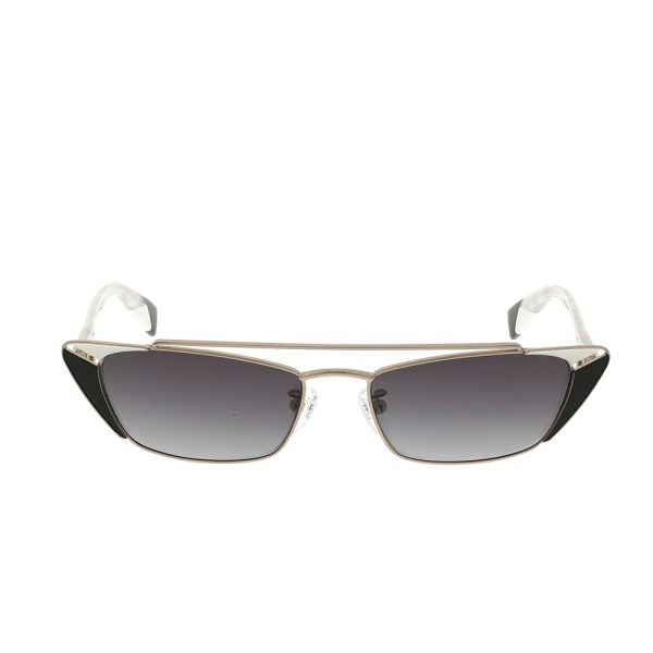 Ochelari de soare Furla SFU345 0492, Auriu, 55 mm