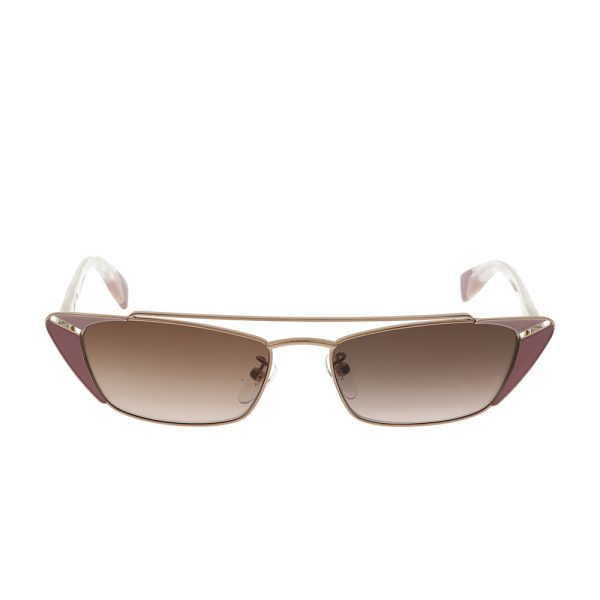 Ochelari de soare Furla SFU345 08M6, Auriu, 55 mm