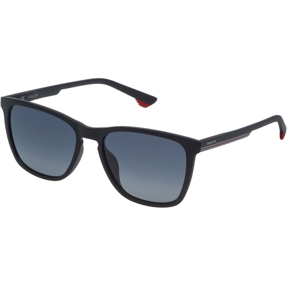 Ochelari de soare Police SPL573 U28P, polarizati, Negru, 55 mm