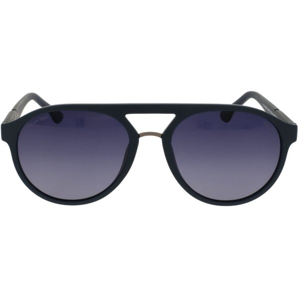 Ochelari de soare Police SPL869 6QSP, WAKA, polarizati, Albastru, 55 mm