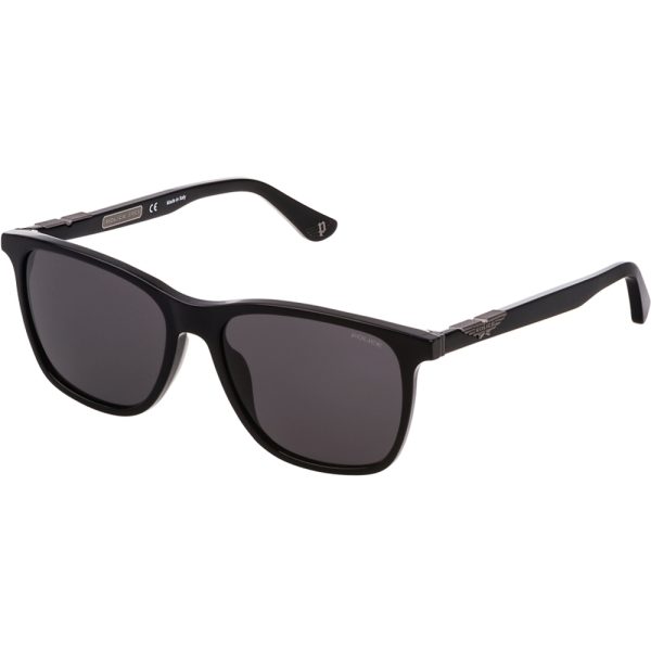 Ochelari de soare Police SPL872 0700, Negru, 56 mm