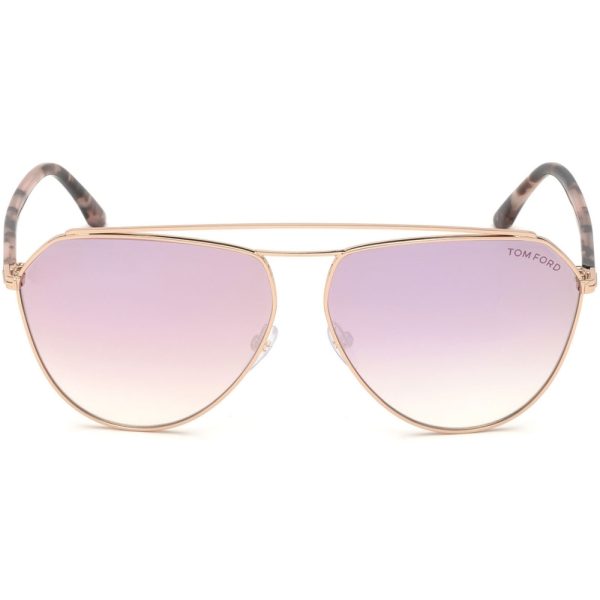 Ochelari de soare Tom Ford FT0681 28Z, Auriu, 63 mm