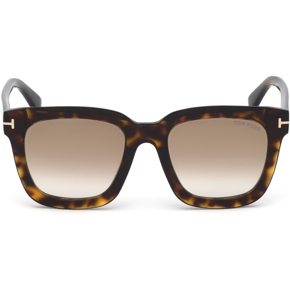 Ochelari de soare Tom Ford FT0690 52F, Havana, 52 mm