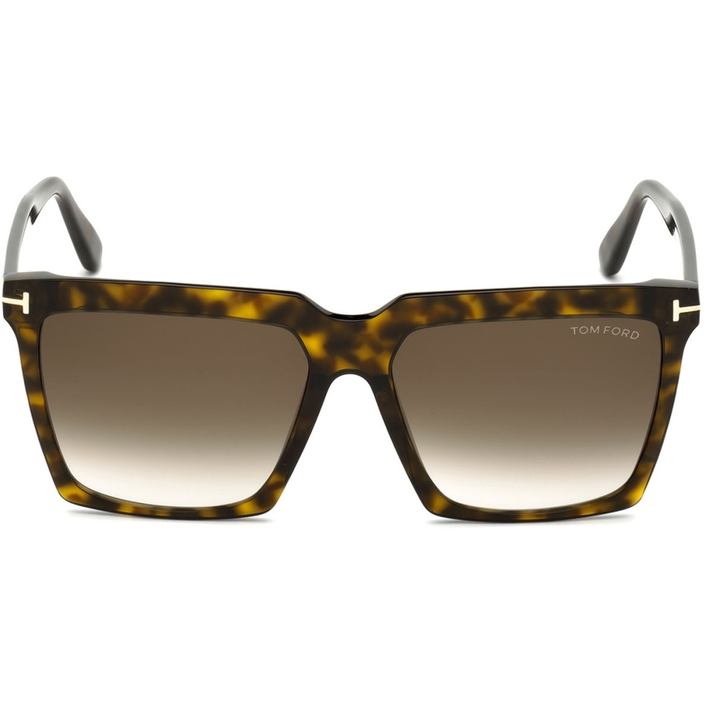 Ochelari de soare Tom Ford FT0764 52K, Havana, 58 mm