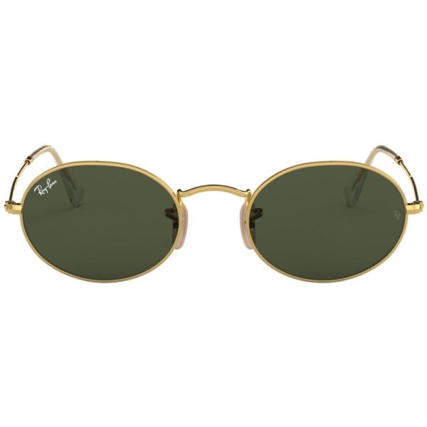 Ochelari de soare Ray-Ban RB3547 001/31, Auriu, 54 mm
