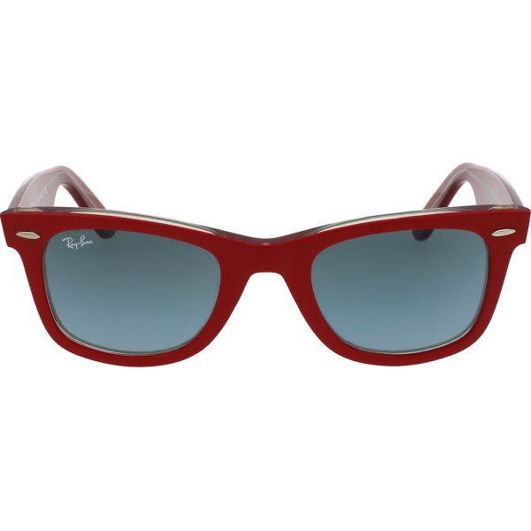 Ochelari de soare Ray-Ban RB2140 12963M, WAYFARER, Rosu, 50 mm