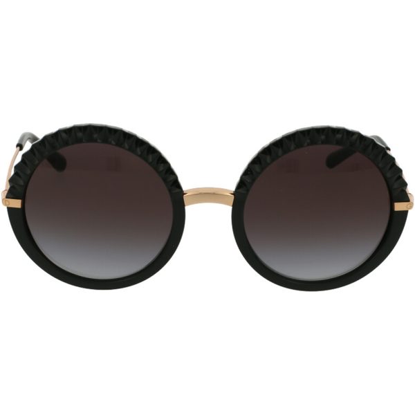 Ochelari de soare Dolce&Gabbana DG6130 501/8G, Negru, 52 mm