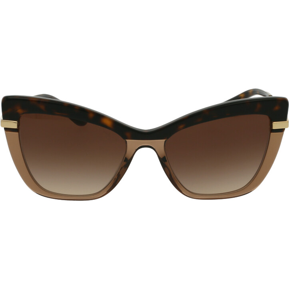Ochelari de soare Dolce&Gabbana DG4374 325613, Havana, 54 mm