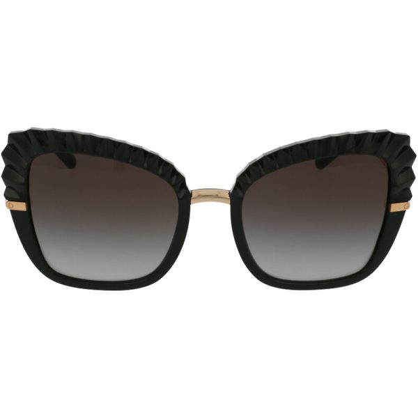Ochelari de soare Dolce&Gabbana DG6131 501/8G, Negru, 53 mm
