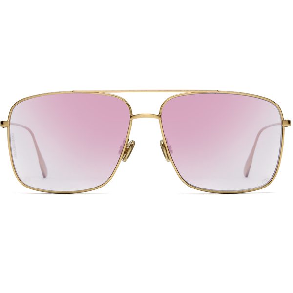 Ochelari de soare Christian Dior STELLAIREO3S 000 TE, Auriu, 57 mm