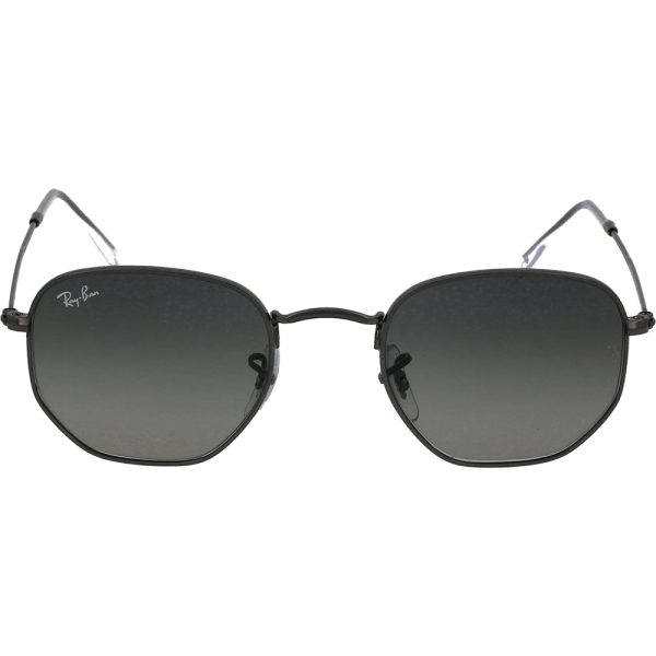 Ochelari de soare Ray-Ban RB3548N 004/71, HEXAGONAL, Gri, 48 mm