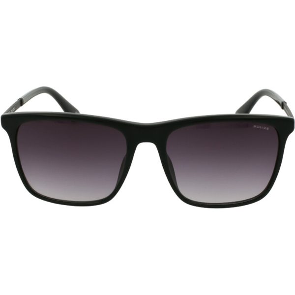 Ochelari de soare Police SPLA56 0700, Negru, 56 mm