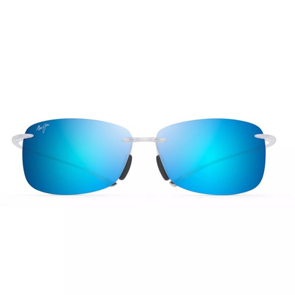 Ochelari de soare Maui Jim AKAU B442 05CM, polarizati, Argintiu, 62 mm