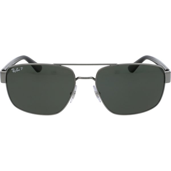 Ochelari de soare Ray-Ban RB3663 004/58, polarizati, Argintiu, 60 mm