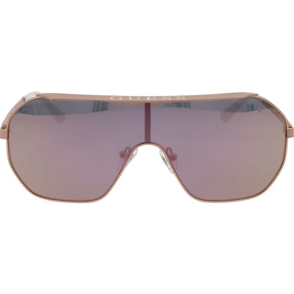 Ochelari de soare Guess GU7676 28U, Auriu, 137 mm
