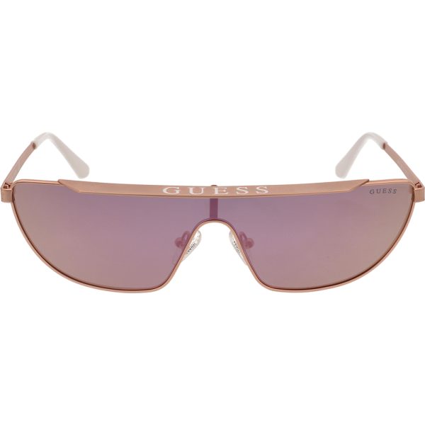 Ochelari de soare Guess GU7677 28U, Auriu, 141 mm