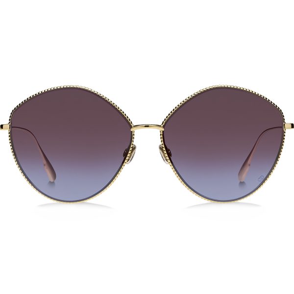 Ochelari de soare Christian Dior DIORSOCIETY4 J5G YB, Auriu, 61 mm