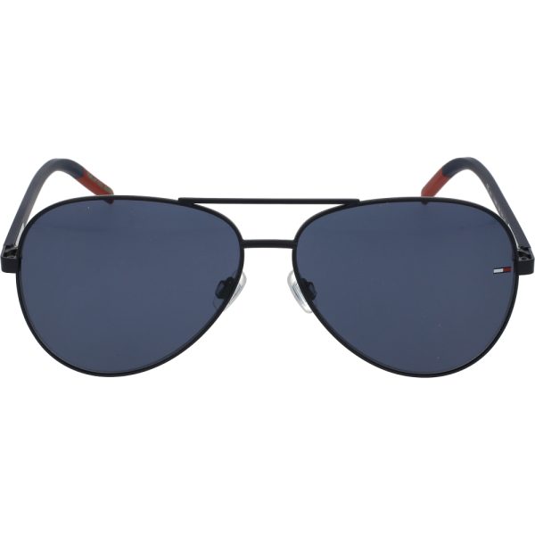 Ochelari de soare Tommy Hilfiger TJ0008/S FLLKU, Albastru, 60 mm