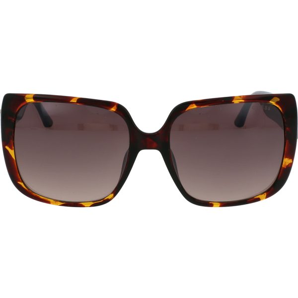 Ochelari de soare Guess GU7723 52G, Havana, 58 mm